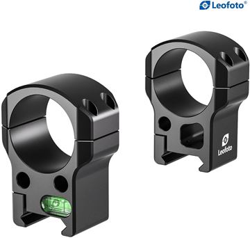 Picture of Leofoto Scope Rings SR-3032 - 30mm, 32mm Height, w/ Bubble Level