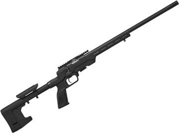 Picture of CZ 457 LRP Long Range Precision Bolt Action Rimfire Rifle - 22 LR, 20" Fluted Heavy Barrel, MDT LSS Chassis, 25 MOA Top Rail, Muzzle Brake, Oversize Bolt Knob, 5rds