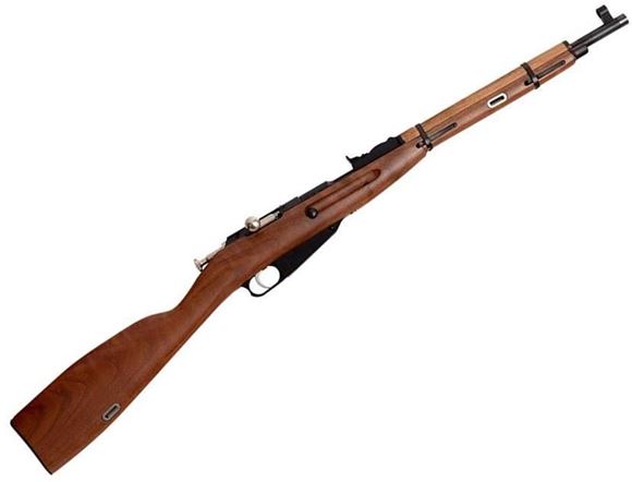 Picture of Keystone Mosin Nagant Bolt Action Youth Rifle, 22 LR, Black Walnut , Single Shot, 16.125" Blued Barrel, EZ Loader