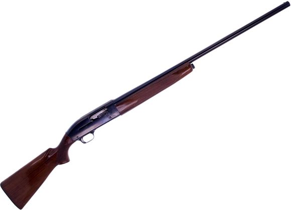 Picture of Used Winchester Model 50 Semi-Auto Shotgun, 12Ga, 28", 2-3/4" Chamber, Fixed Mod, Gloss Blue, Walnut Stock, Good Condition