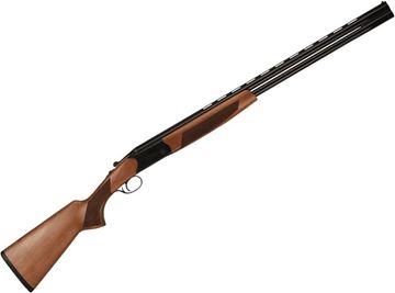 Picture of CZ-USA Field Sport Quail Over/Under Shotgun - 20Ga, 3", 28", Gloss Black Chrome, Turkish Walnut w/ Pistol Grip Stock, Vented Rib, Bead Sight