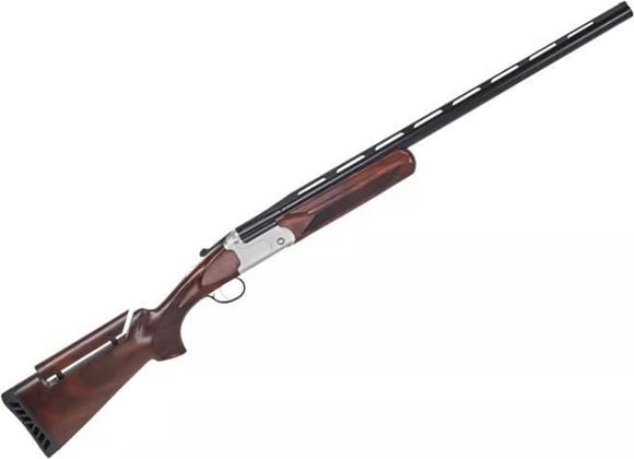 Picture of Stevens Model 555 Single Barrel Trap Over Under Shotgun - 12 ga, 3", 30", Blued, Aluminum Receiver, Walnut Stock With Adjustable Comb, Chokes (F,M,C)