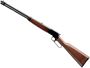 Picture of Browning BL-22 Grade I Rimfire Lever Action Rifle - 22 S/L/LR, 20", Light Sporter Contour, Polished Blued, Polished Blued Steel Receiver, Satin Grade I American Black Walnut Stock w/Straight Grip, 15rds, Steel Blade Front & Folding Rear Sights