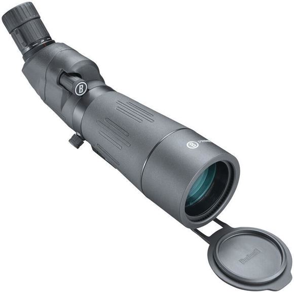 Picture of Bushnell SP206065AB Prime Spotting Scope, 20-60x65, IPX7 Waterproof Angled Eyepiece, Black, Box