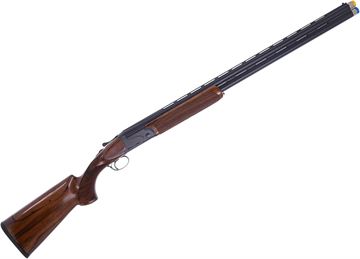 Picture of Rizzini BR110 Sporter Over/Under Shotgun - 12Ga, 3", 30", Vented Rib, Black Steel frame & Barrel, Turkish Walnut Stock w/ Adjustable Comb, 5 Extended Chokes (F,IM,M,IC,CL)