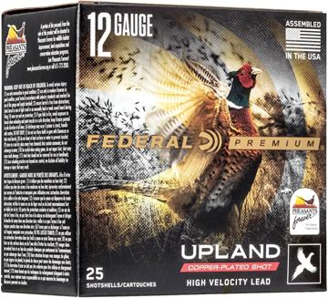 Picture of Federal PF154 5 Wing-Shok Pheasants Forever High-Velocity Shotshell 12 GA, 2-3/4 in, No. 5, 1-1/4oz, 4.46 Dr, 1500 fps