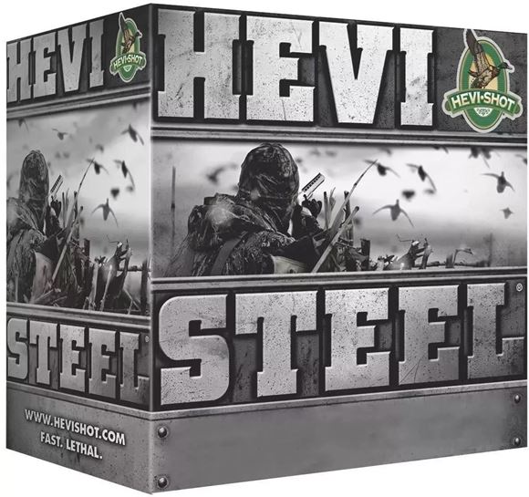 Picture of HEVI-Shot HEVI-Steel Waterfowl Shotgun Ammo - 12ga, 3", BB, 1-1/4oz, 1500fps, 25rds Box