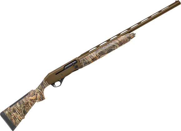 Picture of Stoeger Industries M3500 Waterfowl Max-7 Semi-Auto Shotgun - 12Ga, 3-1/2", 28", Vented Rib, Realtree Max-7 Synthetic Stock, FDE Cerakote Receiver, 4rds, Red-Bar Front Sight, Choke (IC,M,F,ST-Turkey)