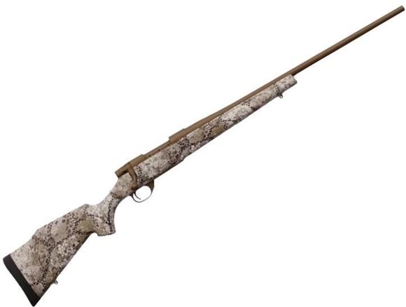 Picture of Weatherby Vanguard Badlands Bolt Action Rifle - 6.5 Creedmoor, 24", #2 Contour, Cold Hammer Forged Barrel, Two-Stage Trigger, Badlands Approach Camo, 5rds