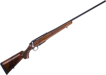 Picture of Tikka T3X Hunter Grade 2.5 Bolt Action Rifle- 300 Win Mag, 24.3", Blued, Grade 2.5 Matte Oiled Walnut Stock, 3rds, No Sights