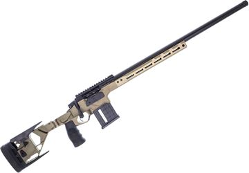 Picture of Seekins Precision Havak HIT Bolt-Action Rifle - 6.5 Creedmoor, 24", 5/8x24 Threaded, 1:8 Twist, 416 SS Barrel, 4 Locking Lugs, 90-Degree Bolt Throw, FDE Seekins Chassis, 5rds Mag.