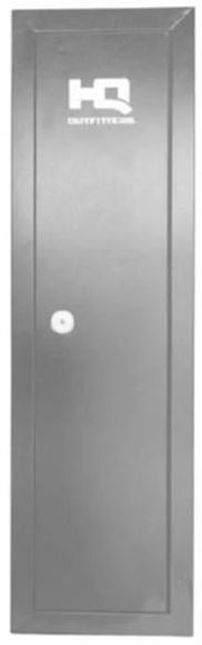 Picture of HQ Outfitters Gun Safes - 10 Gun Locking Steel Cabinet, Grey, 53"x15.5"x14", No Fire Rating