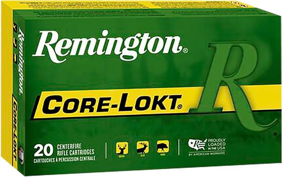 Picture of Remington Core-Lokt Centerfire Rifle Ammo - 308 Win, 150Gr, Core-Lokt, PSP, 200rds Case