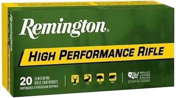 Picture of Remington High Performance Centerfire Rifle Ammo, Full Pressure Load - 45-70 Govt, 300Gr, SJHP, 20rds Box