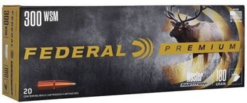 Picture of Federal Premium Nosler Partition Rifle Ammo - 300 WSM, 180Gr NP, Nosler Partition, 20rds, 2980fps