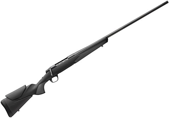 Picture of Browning X-Bolt 2 Hunter Composite Bolt Action Rifle, 300 PRC, 26", Sporter Contour Barrel, Vari-Tech Composite Stock, Adjustable LOP, Adjustable Comb, Black, M13 - 0.75 threaded w/ Muzzle Brake, 3rads