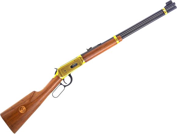 Picture of Used Winchester 94 Commemorative Lever-Action Rifle, 30-30 Win, Blued, Wood Stock, Golden Spike Centennial, Original Box & Papers, Very Good Condition