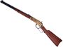 Picture of Used Uberti 66 Lever-Action Rifle, 22LR, 19" Barrel, Blued, Wood Stock, Brass Receiver, Iron Sights, Original Box, Slight Wear on Receiver, Overall Good Condition