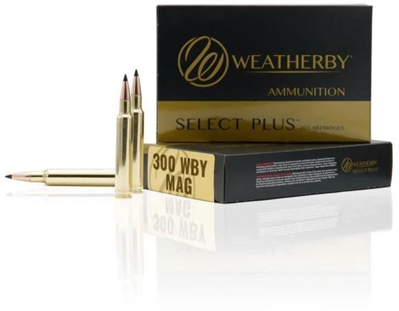 Picture of Weatherby Ultra-High Velocity Rifle Ammo - 300 Wby Mag, 195Gr, Hammer Custom Bullet, 20rds Box