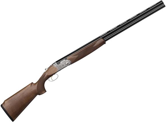 Picture of Beretta 686 Vittoria Field Over/Under Shotgun - 20Ga, 3", 28", Blued, Cold Hammer Forged, Floral Engraving, Oil-Finished Select Walnut Stock, Bead Sight, OCHP