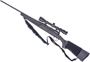 Picture of Used Savage Axis Bolt-Action Rifle, 223 Rem, 22" Barrel, Blued, Black Synthetic Stock, Bushnell 3-9x40 Riflescope, Sling, Shell Carrier, Soft Case, 1 Magazine, Good Condition