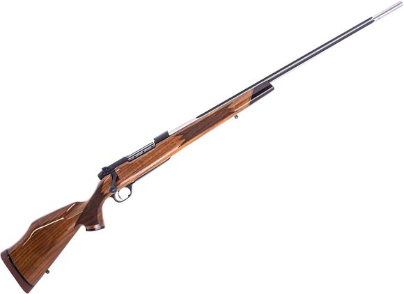 Picture of Used Weatherby Mark V Deluxe Bolt-Action Rifle, 6.5-300 Wby, 26" Fluted Barrel, Wood Stock, Fluted Bolt, Very Good Condition