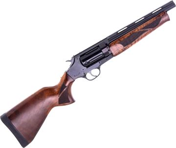 Picture of Used Sulun SR-410 Revolver Shotgun, 410 Bore, 3", 10.25" Barrel, Blued, Wood Stock, Single/Double Action, Cylinder Choke, Original Box, Very Good Codnition