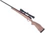 Picture of Used Weatherby Vanguard Bolt-Action Rifle, 223 Rem, 24" Barrel, Blued, Tan Synthetic Stock, Leupold VX-II 3-9x40 Riflescope, Excellent Condition