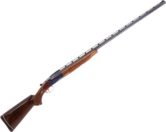 Picture of Used Browning BT-99 Single-Shot Shotgun, 12Ga, 2-3/4", 34" Barrel, Blued, Wood Stock, Engraved Receiver, Vented Rib, Mid Bead, Fixed Full Choke, Good Condition