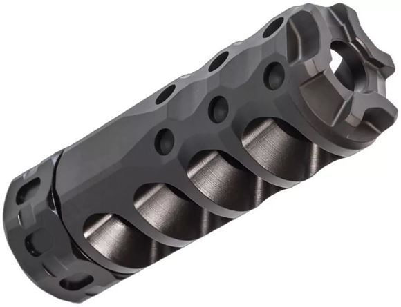 Picture of Precision Armament Firearm Accessories - Hypertap Slim Body Muzzle Brake, 6.5mm / .264, 5/8x24 TPI, Black