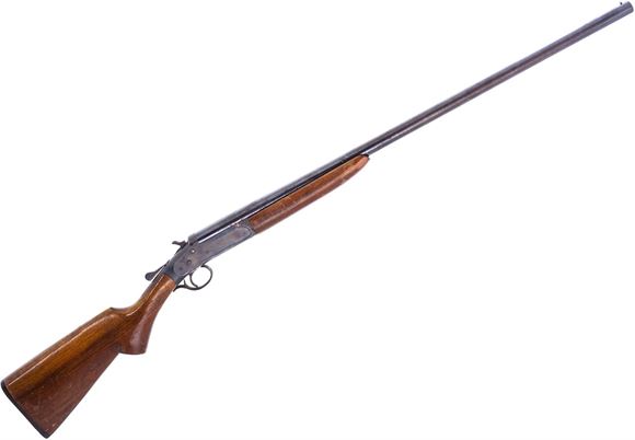 Picture of Used Iver Johnson Champion Single-Shot Shotgun, 12Ga, 2-3/4", 30" Barrel, Blued, Wood Stock, Full Choke, Fair Condition