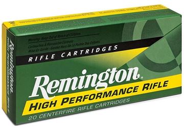 Picture of Remington High Performance Centerfire Rifle Ammo - 375 H&H Mag, 270Gr, Soft Point, 20rds Box, 2690fps