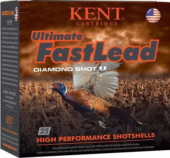 Picture of Kent Ultimate Fast Lead w/ Diamond Shot Shotgun Ammo - 16Ga, 2-3/4", 1oz, #5, 25rds Box, 1220fps