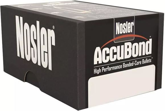 Picture of Nosler 54413 Accubond Rifle Bullets 375Cal 260Gr .375 50Bx