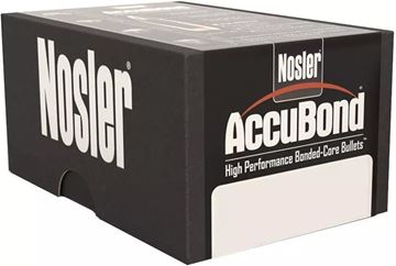 Picture of Nosler 56382 Accubond Rifle Bullets 338Cal 200Gr .338 50Bx