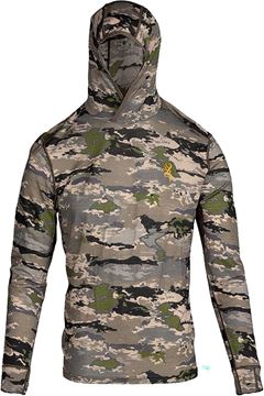 Picture of Browning Outdoor Clothing - Merino Wool Long Sleeve hooded shirt, Ovix, Size M