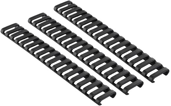 Picture of Ergo Grips Other Accessories - Ergo 18-Slot Lowpro Ladder Rail Cover, 3-Pack, Black