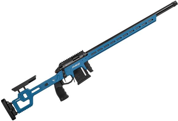 Picture of Victrix Armaments Venus Pro Bolt-Action Rifle - 22 LR, 24" bull barrel Threaded 1/2-28, EVO Button Folding Monobloc Chassis With Anschutz-Type Middle Rail And An Integrated Arca Rai, Interchangeable Barricade Stop, 20 MOA Removable Rail, Hit Blue, Single