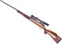 Picture of Used Weatherby Mark V Deluxe Bolt-Action Rifle, 7mm Wby Mag, 26" Barrel, Blued, Wood Stock, Burris Signature 2-8x33 Riflescope, Do Guns Barrel, Comes with Original Barrel As Well, Good Condition