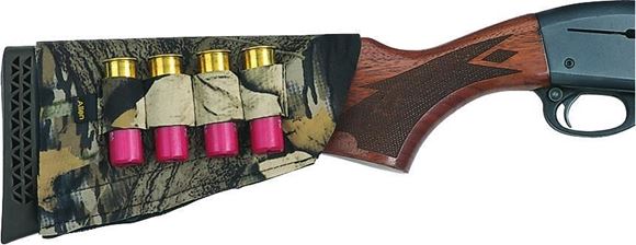 Picture of Allen 20143 Neoprene Stretch Buttstock Shell Holder Shotgun 4Rd Mossy Oak Breakup Country