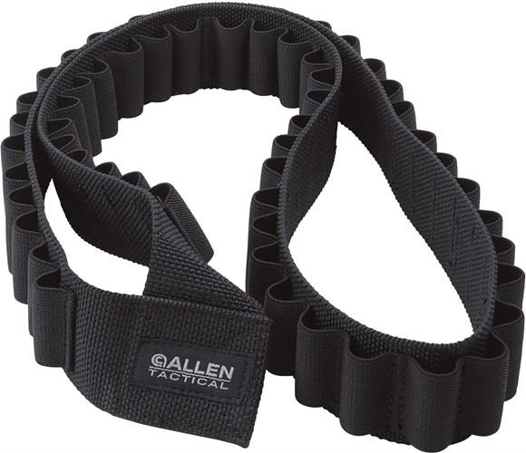 Picture of Allen Shooting Accessories, Shell Holders - Shotshell Bandolier, Holds 56rds 12Ga Shotgun Shells, 52", Black