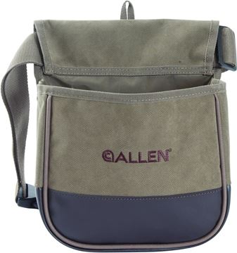 Picture of Allen 2306 Select Canvas Double Compartment Shell Bag Olive Green