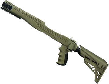 Picture of ATI B2201216 Ruger 10/22 TactLite 6Position Adjustable side folding stock in desert tan/cheekrest system