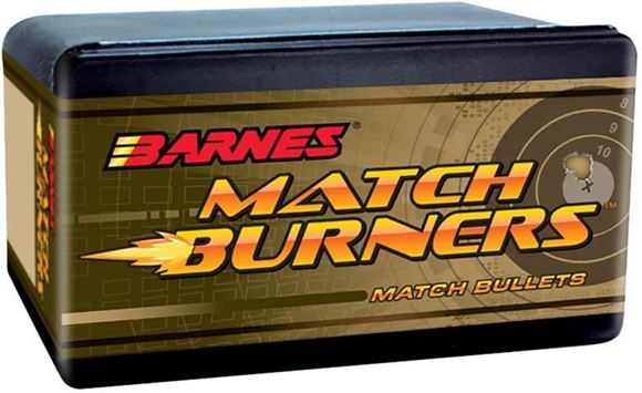 Picture of Barnes 30206 Match Burner Rifle Bullet 6MM cal, 105 gr. 100 Rnd Box