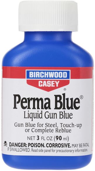 Picture of Birchwood Casey BC-13125 Perma Blue Liquid Gun Blue 3oz