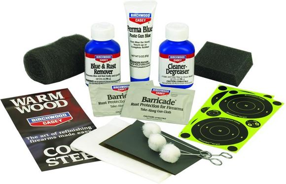 Picture of Birchwood Casey BC-13701 Perma Blue Paste Gun Blue Finishing Kit State Laws Apply