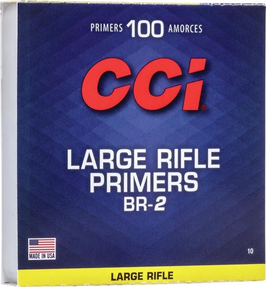 Picture of CCI Primers, Benchrest Rifle Primers - BR-2, Large Rifle Primers