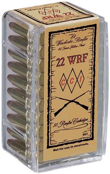 Picture of CCI 0069 WRF Rimfire Ammo 22 WRF TNT JHP, 45 Grains, 1300 fps, 50 Rounds, Boxed