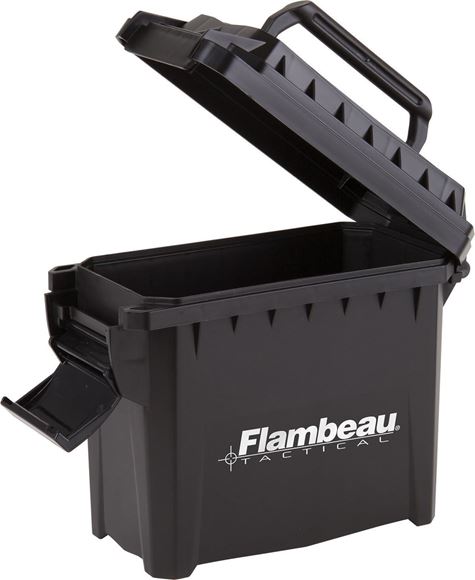 Picture of Flambeau 5415MC Mini Tactical Ammo Can, Fits 4 Standard 50 Round Boxes of .45ACP or 5 Boxes of 9mm