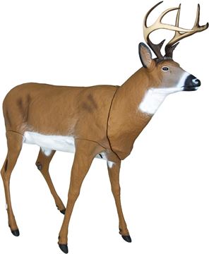 Picture of Flambeau 5965MS Masters Series Boss Buck Full Body Deer Decoy, w/Blaze Orange Carry Sling